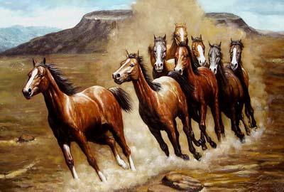 unknow artist Horses 019 china oil painting image